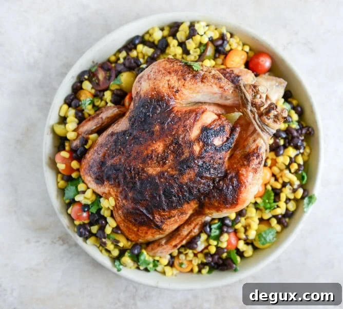 Chipotle Lime Butter Whole Roasted Chicken I howsweeteats.com Chipotle Lime Butter Whole Roasted Chicken I howsweeteats.com