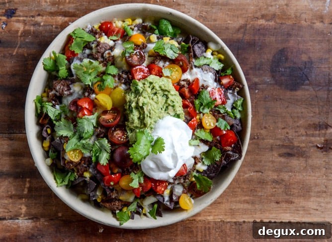 Crockpot Carne Asada Nachos I howsweeteats.com Crockpot Carne Asada Nachos I howsweeteats.com