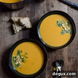 Thai Coconut Butternut Squash Soup (Video Recipe) 2 img 34306 5