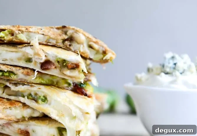 Brussels Bacon Bean Quesadillas I howsweeteats.com Brussels Bacon Bean Quesadillas I howsweeteats.com