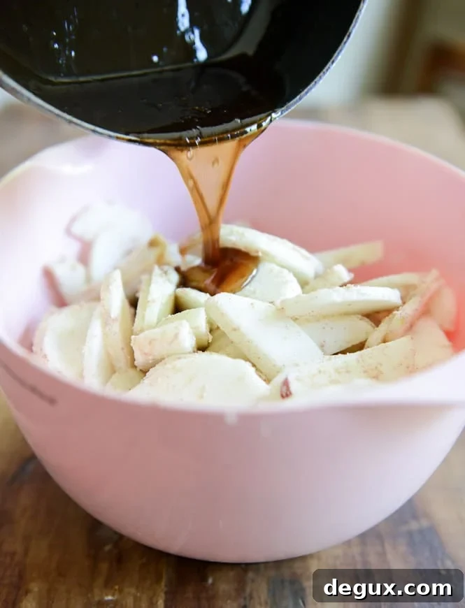 Cider Bourbon Apple Pie with Oatmeal Cookie Crumble