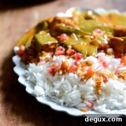 Thai Curry Pomegranate Chicken Recipe for Sweet and Spicy Flavor 2 img 34884 6