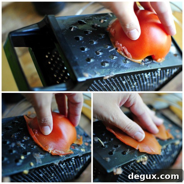 grating tomato grating tomato