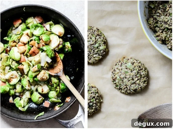 Crispy Autumn Veg Burgers with Apple Cider Slaw