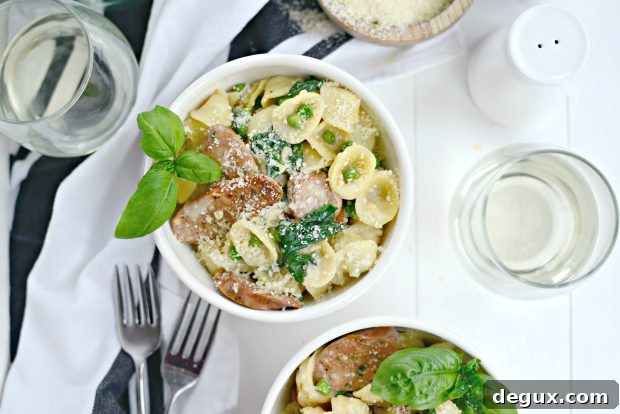 Creamy One-Pan Orecchiette Pasta Recipe 2 One-Pan Creamy Orecchiette Pasta l SimplyScratch (25)