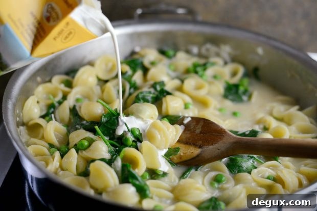 Creamy One-Pan Orecchiette Pasta Recipe 16 One-Pan Creamy Orecchiette Pasta l SimplyScratch (15)