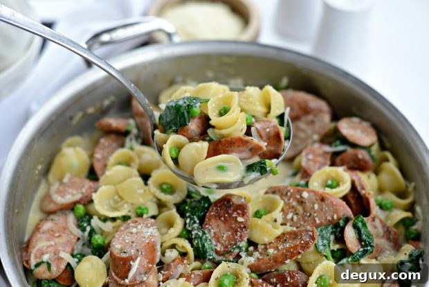 Creamy One-Pan Orecchiette Pasta Recipe 19 One-Pan Creamy Orecchiette Pasta l SimplyScratch (18)