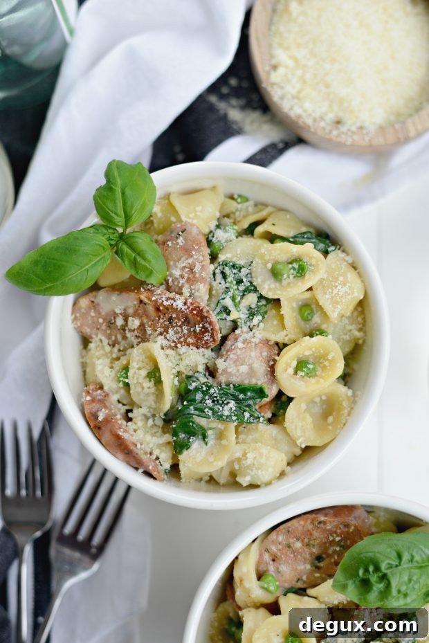 Creamy One-Pan Orecchiette Pasta Recipe 21 One-Pan Creamy Orecchiette Pasta l SimplyScratch (21)