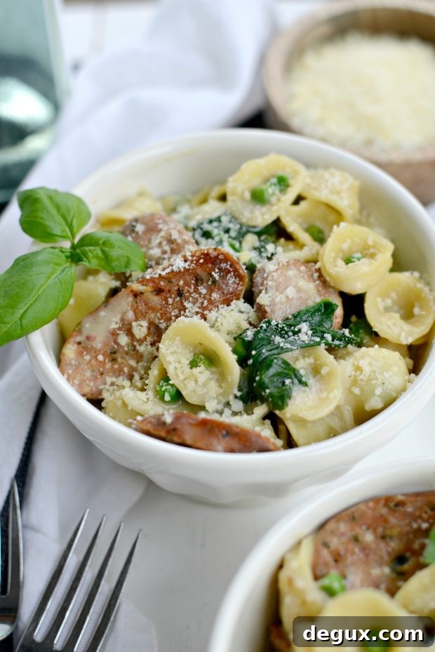 Creamy One-Pan Orecchiette Pasta Recipe 22 One-Pan Creamy Orecchiette Pasta l SimplyScratch (22)