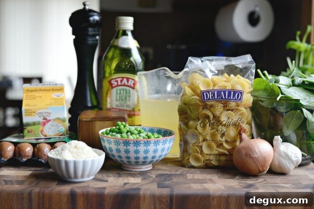 Creamy One-Pan Orecchiette Pasta Recipe 4 One-Pan Creamy Orecchiette Pasta l SimplyScratch (1)