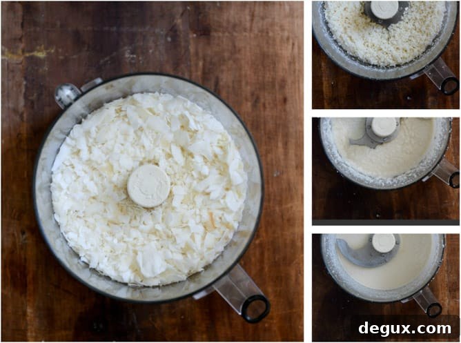 Homemade Chocolate Chip Coconut Butter I howsweeteats.com