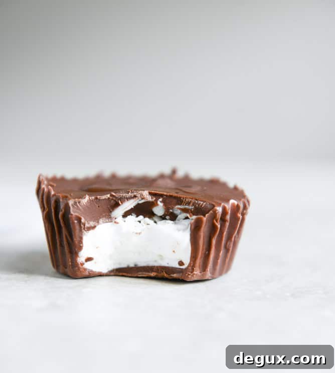 Homemade Mallo Cups I howsweeteats.com