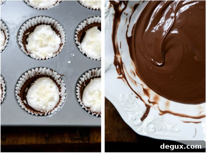 Homemade Mallo Cups I howsweeteats.com