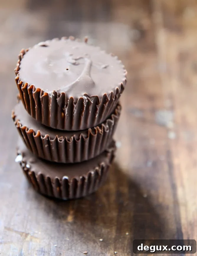 Homemade Mallo Cups I howsweeteats.com