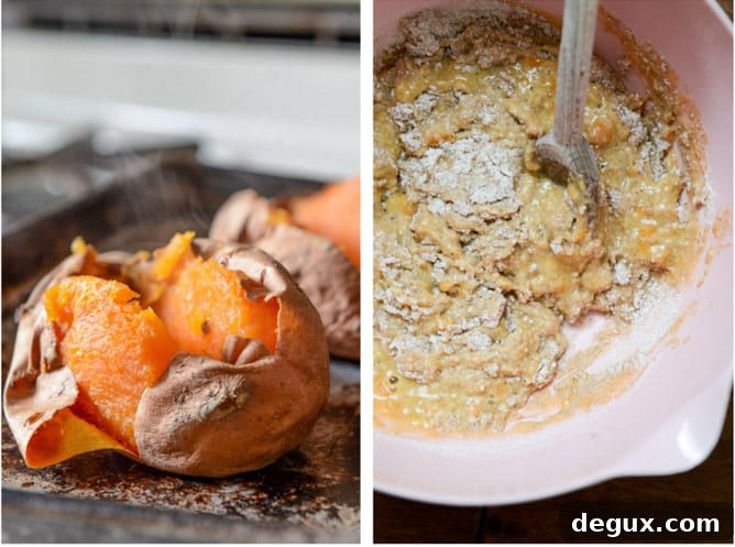 Sweet Potato Pecan Pie Doughnuts I howsweeteats.com