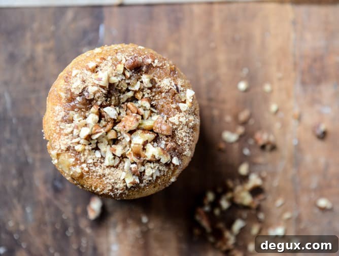 Sweet Potato Pecan Pie Doughnuts I howsweeteats.com