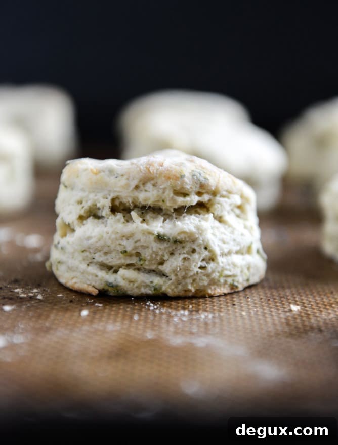 sage butter biscuits I howsweeteats.com