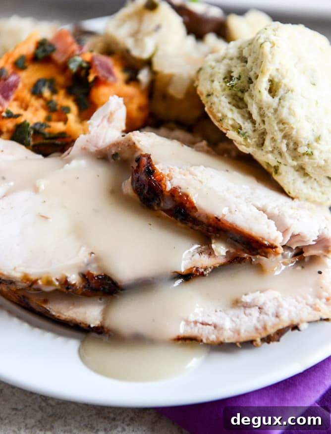 Applewood smoked turkey with maple bourbon brine and cider bourbon gravy this applewood smoked turkey is prepped with a maple bourbon brine and served with a cider bourbon gravy