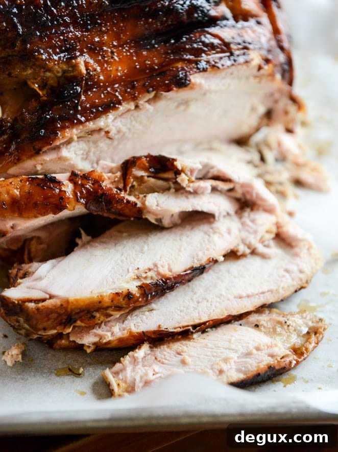 Turkey on platter turkey on platter