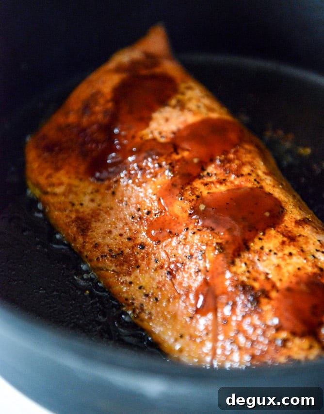 BBQ Salmon and Crispy Chickpea Salads with Greek Yogurt Ranch Drizzle