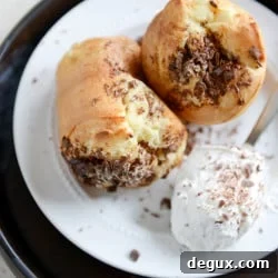 Dark Chocolate Chunk Popovers with Boozy Whipped Cream 2 img 36331 5