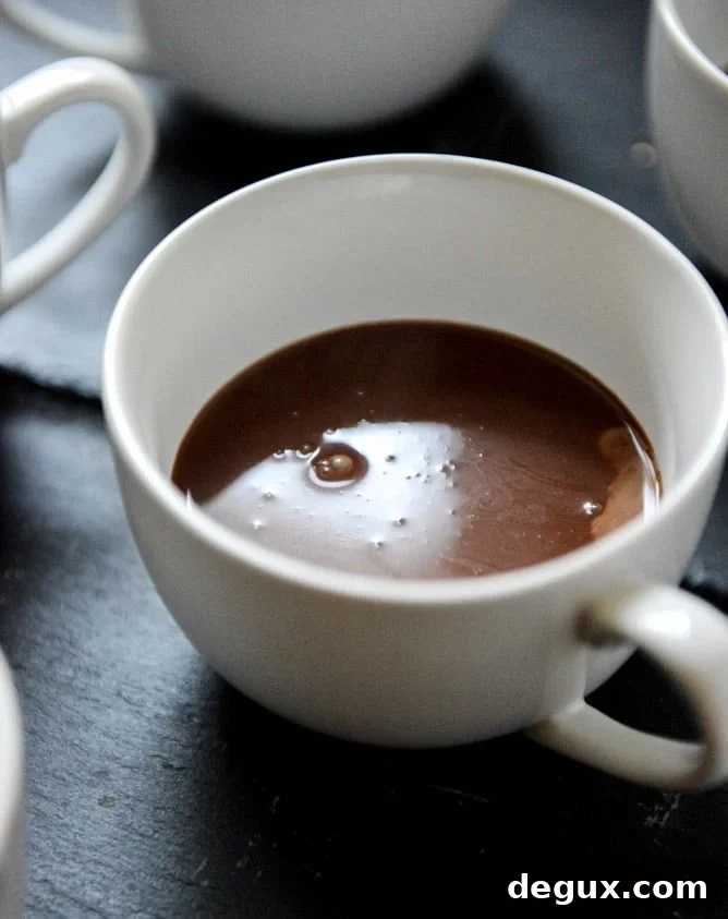 Toasted Marshmallow Cream Hot Chocolate I howsweeteats.com