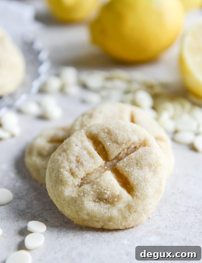 white chocolate lemon butter cookies I howsweeteats.com white chocolate lemon butter cookies I howsweeteats.com
