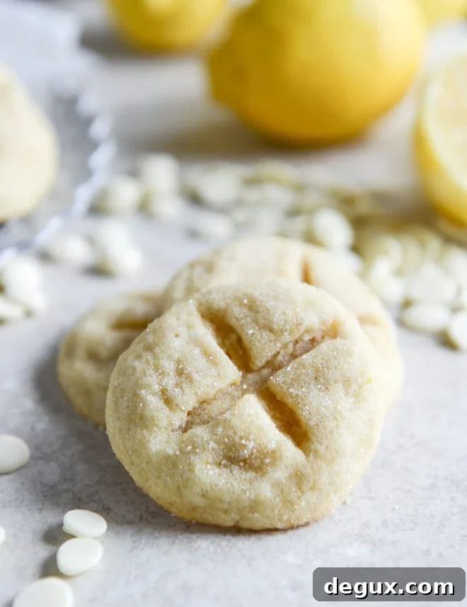 white chocolate lemon butter cookies I howsweeteats.com white chocolate lemon butter cookies I howsweeteats.com
