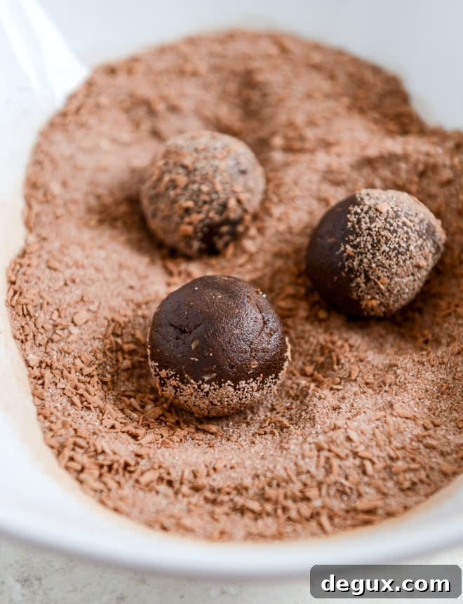 mocha coconut crinkles I howsweeteats.com