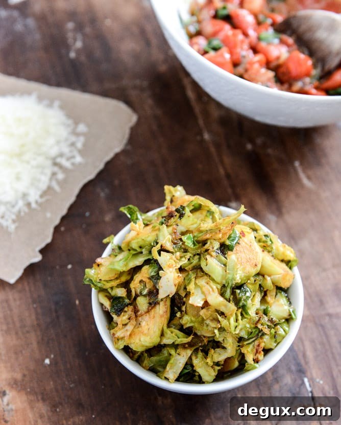 Crispy Brussels Sprouts Tacos with Manchego and Caramelized Shallot Salsa I howsweeteats.com