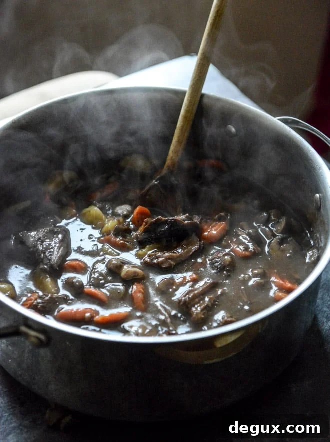 Cabernet Braised Short Rib Beef Stew I howsweeteats.com Cabernet Braised Short Rib Beef Stew I howsweeteats.com
