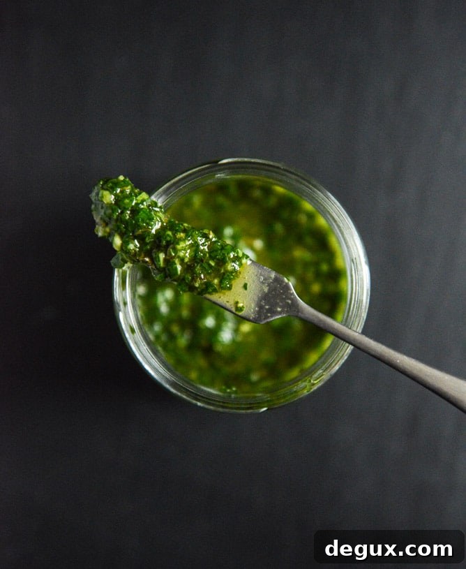Garlic Brown Sugar Flank Steak with Chimichurri I howsweeteats.com