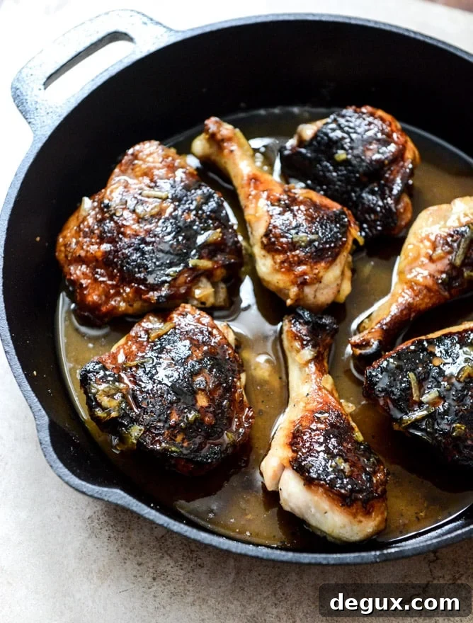 Beer Glazed Citrus Chicken with Orange Arugula Greens I howsweeteats.com Beer Glazed Citrus Chicken with Orange Arugula Greens I howsweeteats.com