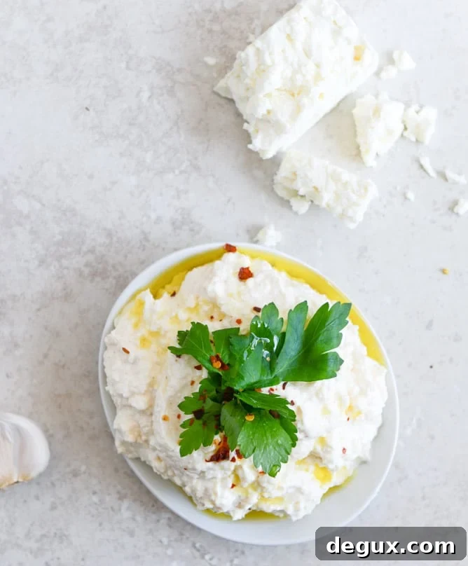 Baked Falafel with Spicy Feta Dip I howsweeteats.com Baked Falafel with Spicy Feta Dip I howsweeteats.com