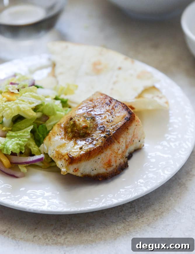 Crisp Skillet Sea Bass with Pistachio Butter