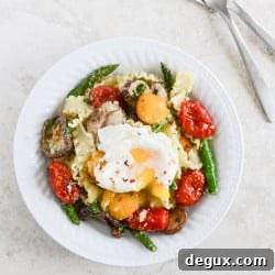 Spring Pasta with Blistered Tomatoes and Soft Eggs 6 img 37829 5