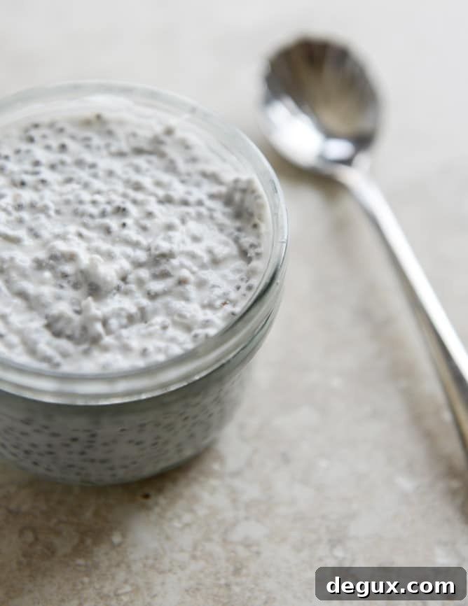 Coconut Cream Pie Chia Pudding Recipe for Creamy Dessert 4 coconut cream pie chia seed pudding I howsweeteats.com