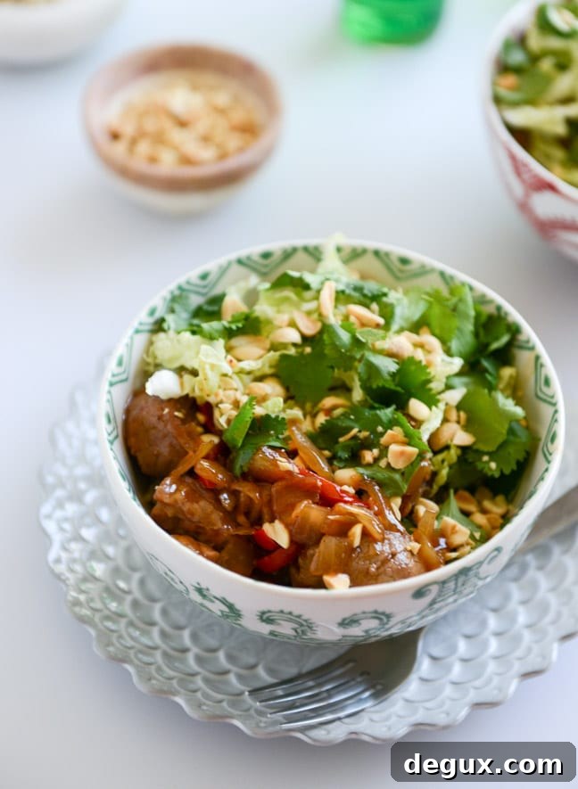 30 minute Vietnamese Caramel Pork Stir Fry I howsweeteats.com