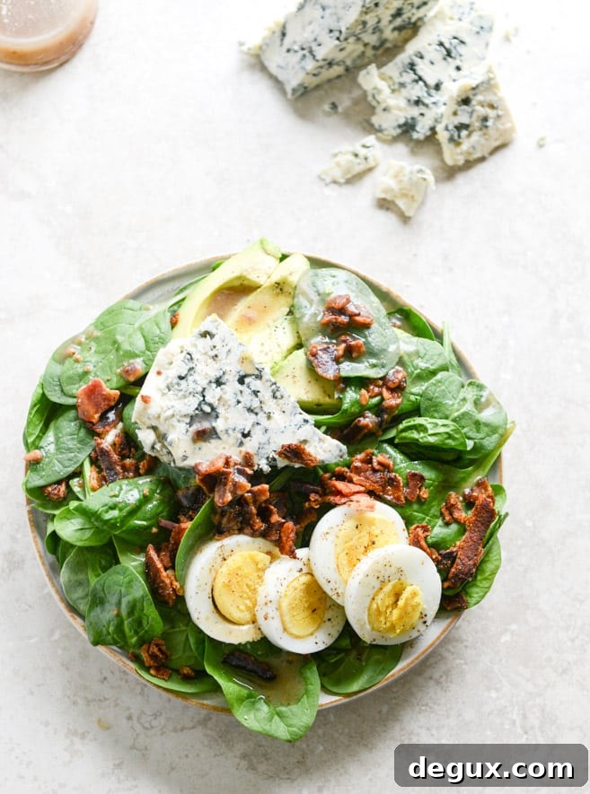 Killer Spinach Salads with Hot Bacon Dressing I howsweeteats.com