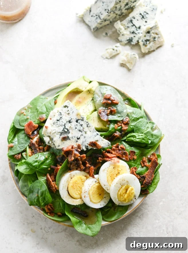 Killer Spinach Salads with Hot Bacon Dressing I howsweeteats.com