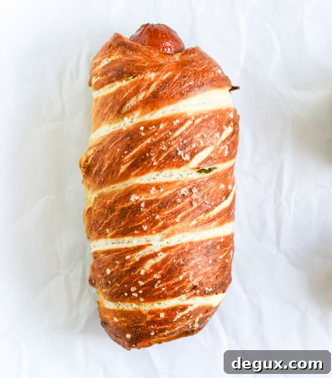 Jalapeño Pretzel Dogs with Cheddar Beer Sauce