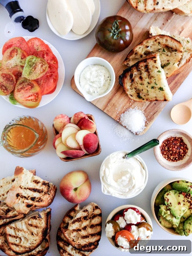 4 Fresh Summer Grilled Bread Recipes 2 grilled bread, 4 ways I howsweeteats.com