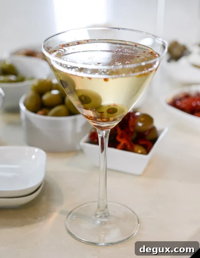 DIY Dirty Martini Bar I howsweeteats.com