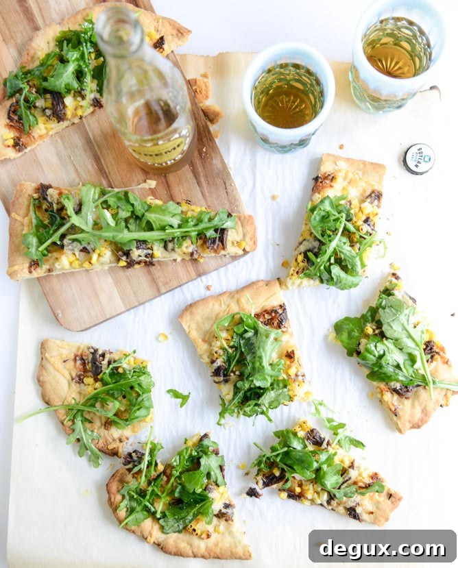 whiskey braised short rib flatbread I howsweeteats.com