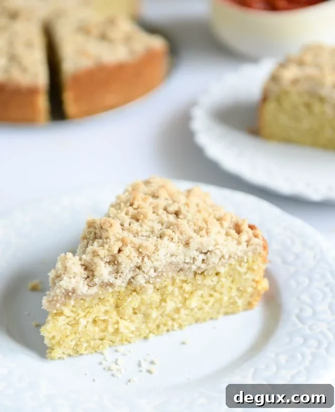Vanilla Cornmeal Crumb Cake with Candied Cherry Tomatoes Recipe 6 vanilla cornmeal cake with candied cherry tomatoes I howsweeteats.com