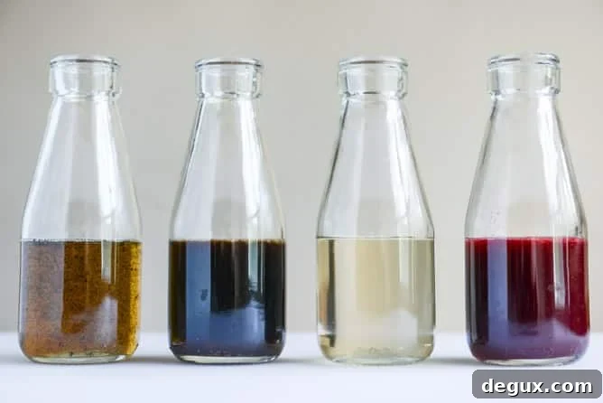 my favorite cold brew coffee with homemade vanilla bean, blackberry, almond and cinnamon-brown sugar syrups I howsweeteats.com