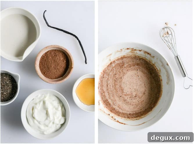 Silky Double Chocolate Chip Chia Pudding Recipe 3 whipped double chocolate chip chia pudding I howsweeteats.com