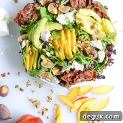 Nectarine & Fig Summer Salad with Crispy Pancetta Crunch 7 img 39135 6