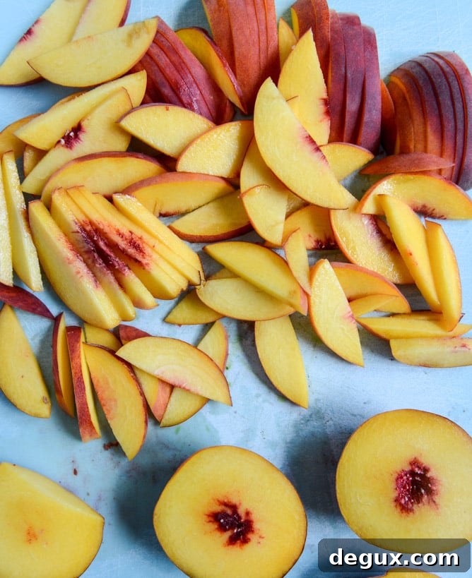 ginger peach galette with almond crust I howsweeteats.com