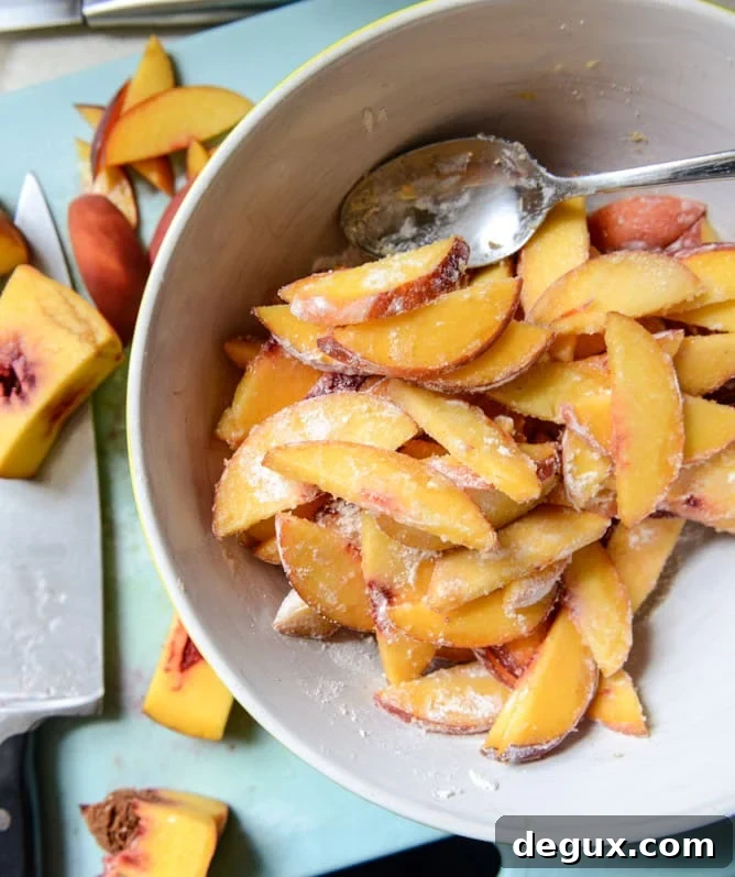 Ginger-Peach Galette with Almond Crust — Rustic Summer Tart 4 ginger peach galette with almond crust I howsweeteats.com